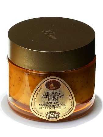 Pleva Medový peeling krém 50g