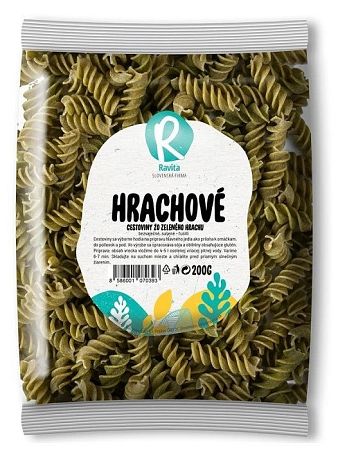 Ravita Fusili hrachové cestoviny 200g
