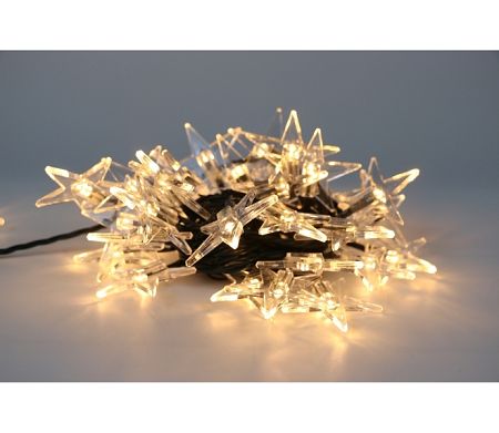Reťaz s hviezdami (40 LED)