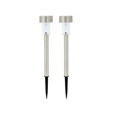 Solárna lampa - nerez set 2 ks Activer
