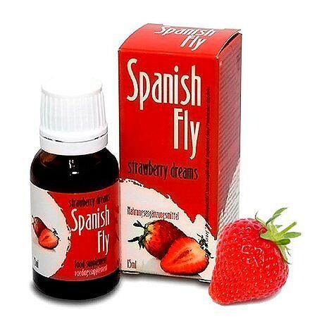 Španielske mušky jahoda 15ml 