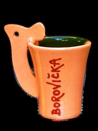 Štamperlík hlinený borovička 0,04l