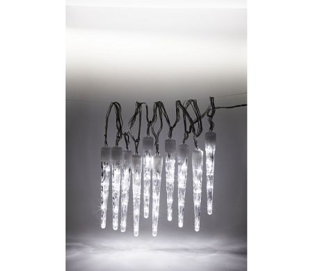 Svietiace cencúle 100 LED