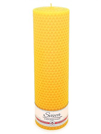 Tamed Sviečka včelí vosk žltá 260mm/60mm