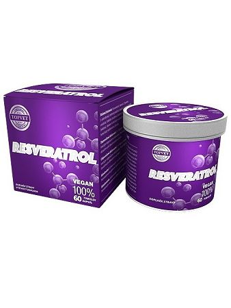 Topvet Resveratrol 60 kapsúl