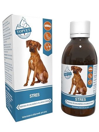 TOPVET Stres sirup pre psov 200ml