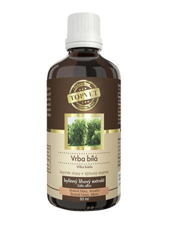 Topvet Vŕba biela tinktúra 50ml