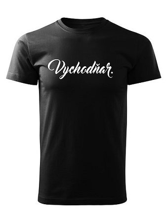 Tričko vychodňar Unisex Čierne