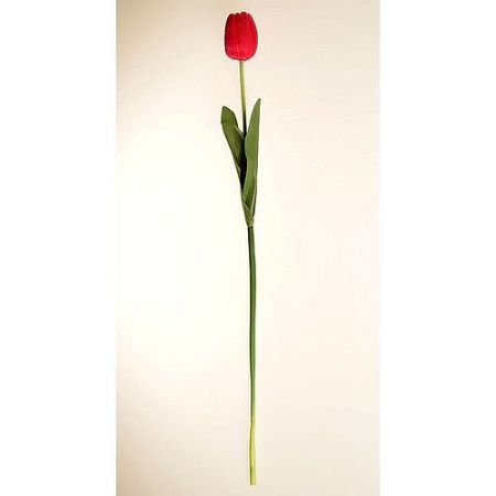 Umelá kvetina Tulipán tmavoružová, 60 cm