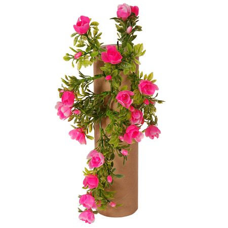 Umelá Ruža ružová, 30 cm