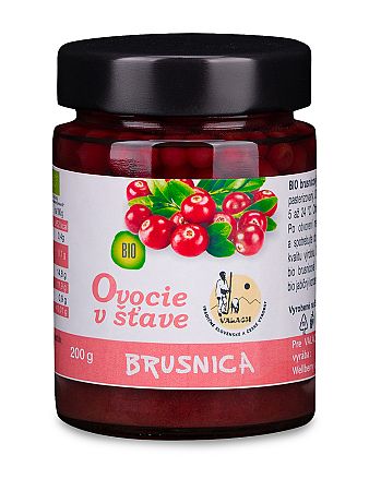 Valach Brusnica v ovocnej šťave 200g