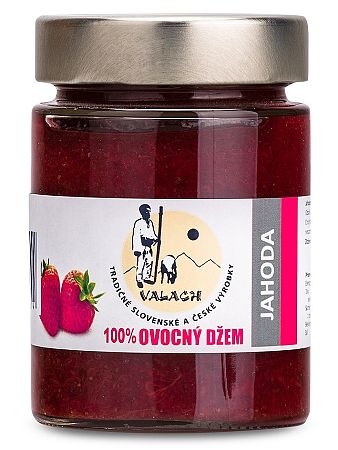 Valach Jahodový džem 200g
