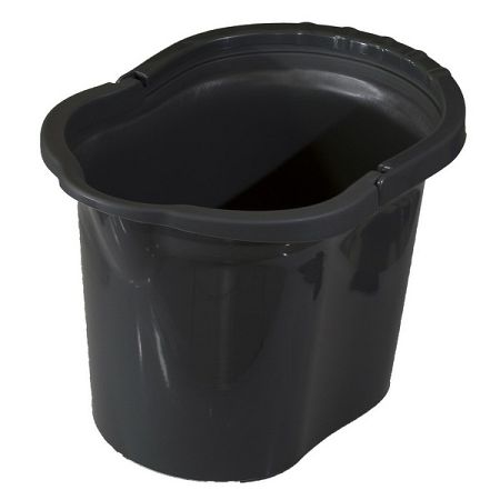 Vedro 11 litrov, oválne, strieborná