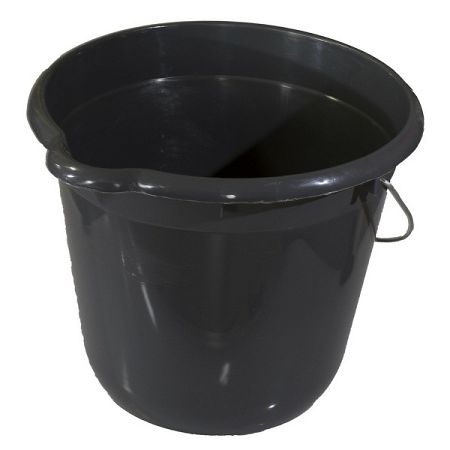 Vedro 12 litrov, okrúhle, strieborná