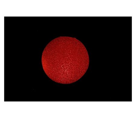 Vianočná guľa LED 12 cm - farebná