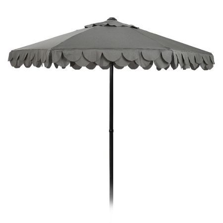 Záhradný slnečník Fringe sivá, pr. 180 cm