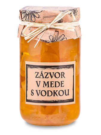 Zázvor s vodkou v mede 230g