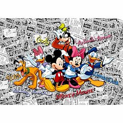 AG Art Detská fototapeta XXL Mickey Mouse 360 x 270 cm, 4 diely
