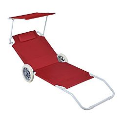 ALDO Plážový vozík - ležadlo so strieškou