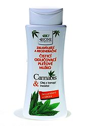 Bione Cosmetics - Odličovacie pleťové mlieko Cannabis 255 ml
