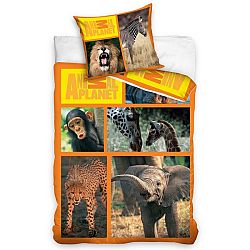 Carbotex Obliečky Animal Planet - Safari 140x200 70x80, 140 x 200 cm, 70 x 80 cm