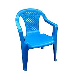 Detská stolička, modrá