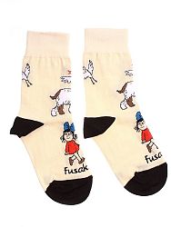 Fusakle ponožky detský Maxi pes Fik S 25 - 30