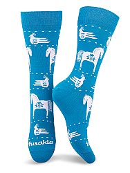 Fusakle ponožky modrotlač koník S 35 - 38
