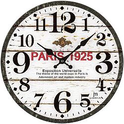 Lowell 14889 Dizajnové nástenné hodiny pr. 34 cm