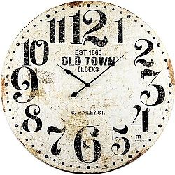 Lowell 21486 Dizajnové nástenné hodiny pr. 60 cm