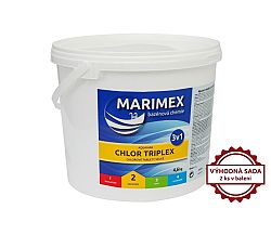 Marimex Chlor Triplex 3v1 4,6 kg  - sada 2 ks