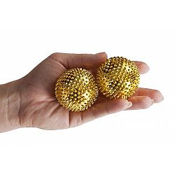 Modom Akupresúrne guľôčky s magnetmi zlatá, pr. 4,5 cm