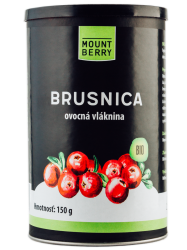 Mountberry 100% BIO Brusnicová ovocná vláknina 150g