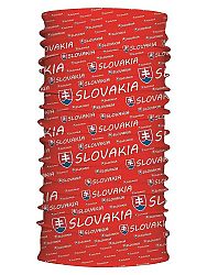 Multifunkčný šál Slovakia znak červený 7168
