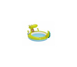 Nafukovací bazénik s vodotryskom v tvare krokodíla