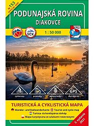 Podunajská rovina - Diakovce 153 Turistická mapa 1:50 000