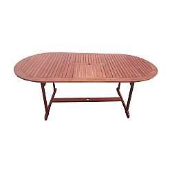 Rozkladací záhradný stôl Tana 150-200 x 100 cm, eukalyptus