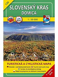 Slovenský kras - Domica 139 Turistická mapa 1:50 000