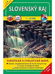 Slovenský raj 4 Turistická mapa 1:25 000