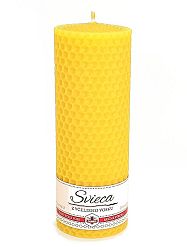 Tamed Sviečka včelí vosk žltá 135mm/48mm