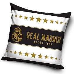 TipTrade Obliečka na vankúšik Real Madrid Gold Stars, 45 x 45 cm