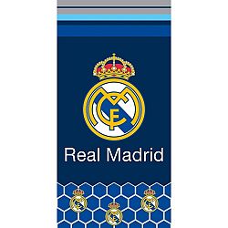TipTrade Osuška Real Madrid Hexagons, 70 x 140 cm
