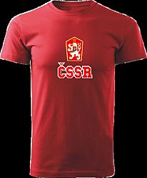 Tričko ČSSR Unisex Červené