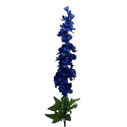 Umelá kvetina Delphinium, modrá