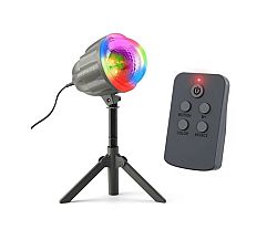 Vianočný laserový projektor - 4 farby, 122 efektov, 132 m2