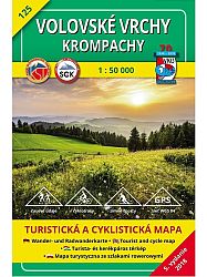 Volovské vrchy 125 Turistická mapa 1:50 000