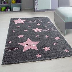 Vopi Kusový detský koberec Kids 610 pink, 120 x 170 cm