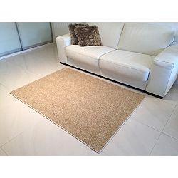 Vopi Kusový koberec Color shaggy béžová, 140 x 200 cm