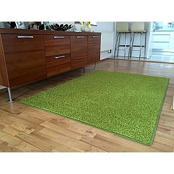Vopi Kusový koberec Color shaggy zelená, 60 x 110 cm