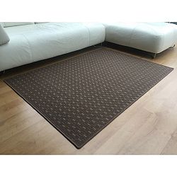 Vopi Kusový koberec Valencia hnedá, 140 x 200 cm